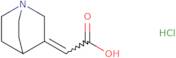 2-{1-Azabicyclo[2.2.2]octan-3-ylidene}acetic acid hydrochloride