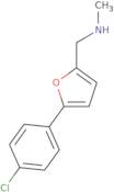 {[5-(4-Chlorophenyl)furan-2-yl]methyl}(methyl)amine