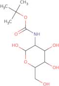 tert-ButylN-[(2R,3R,4S,5R)-3,4,5,6-tetrahydroxy-1-oxohexan-2-yl]carbamate