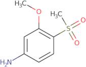4-Methanesulfonyl-3-methoxyaniline