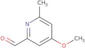 4-Methoxy-6-methylpyridine-2-carbaldehyde