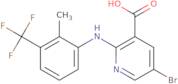 5-Bromo-2-{[2-methyl-3-(trifluoromethyl)phenyl]amino}nicotinic acid