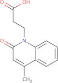 3-(4-Methyl-2-oxo-2H-quinolin-1-yl)-propionic acid