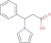 3-Phenyl-3-(1H-pyrrol-1-yl)propanoic acid