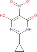 2-cyclopropyl-5-nitropyrimidine-4,6-diol