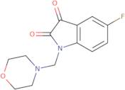 5-Fluoro-1-(morpholinomethyl)indoline-2,3-dione