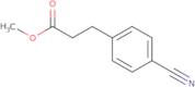 Methyl 3-(4-cyanophenyl)propanoate