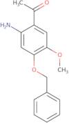 1-(2-Amino-4-(benzyloxy)-5-methoxyphenyl)ethanone