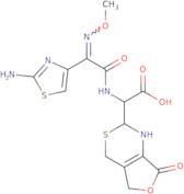 [R-[R*,R*-(Z)]]-α-[[(2-Amino-4-thiazolyl)(methoxyimino)acetyl]amino]-1,2,5,7-tetrahydro-7-oxo-4H-furo[3,4-d][1,3]thiazine-2-acetic a cid