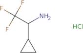 1-cyclopropyl-2,2,2-trifluoroethanamine hcl