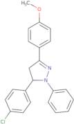 5-(4-Chlorophenyl)-3-(4-methoxyphenyl)-1-phenyl-4,5-dihydro-1H-pyrazole