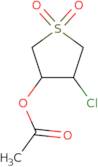 4-Chloro-1,1-dioxidotetrahydrothiophen-3-yl acetate