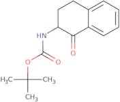 (1-Oxo-1,2,3,4-tetrahydro-naphthalen-2-yl)-carbamic acid tert-butyl ester