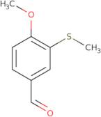 4-Methoxy-3-(methylsulfanyl)benzaldehyde