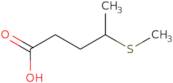 4-(Methylsulfanyl)pentanoic acid