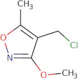 4-(Chloromethyl)-3-methoxy-5-methyl-1,2-oxazole