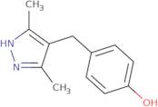 4-[(3,5-Dimethyl-1H-pyrazol-4-yl)methyl]benzenol