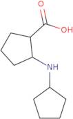 2-(Cyclopentylamino)cyclopentanecarboxylic acid