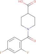 1-(2,4-Difluorobenzoyl)piperidine-4-carboxylic acid