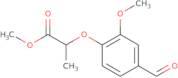 Methyl 2-(4-formyl-2-methoxyphenoxy)propanoate