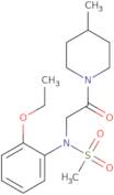 N-(2-Ethoxyphenyl)-N-(2-(4-methylpiperidin-1-yl)-2-oxoethyl)methanesulfonamide