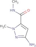3-Amino-N,1-dimethyl-1H-pyrazole-5-carboxamide