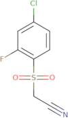 [(4-Chloro-2-fluorophenyl)sulfonyl]acetonitrile