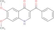 3-Benzoyl-6,7-dimethoxy-1,4-dihydroquinolin-4-one