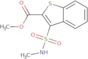 Methyl 3-[(methylamino)sulfonyl]-1-benzothiophene-2-carboxylate