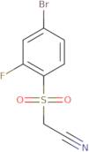 [(4-Bromo-2-fluorophenyl)sulfonyl]acetonitrile