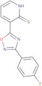 3-[3-(4-Fluorophenyl)-1,2,4-oxadiazol-5-yl]pyridine-2-thiol