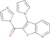 2-(1H-Imidazol-1-ylcarbonyl)-3-(1H-pyrrol-1-yl)thieno[2,3-b]pyridine