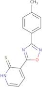 3-[3-(4-Methylphenyl)-1,2,4-oxadiazol-5-yl]pyridine-2-thiol