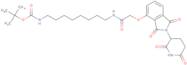 Carbamic acid, N-[8-[[2-[[2-(2,6-dioxo-3-piperidinyl)-2,3-dihydro-1,3-dioxo-1H-isoindol-4-yl]oxy]acetyl]amino]octyl]-, 1,1-dimethyle thyl ester
