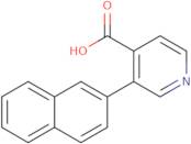 3-(Naphthalen-2-yl)isonicotinic acid