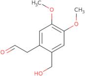 2-(2-(Hydroxymethyl)-4,5-dimethoxyphenyl)acetaldehyde