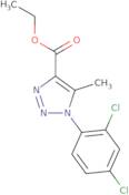 Ethyl 1-(2,4-dichlorophenyl)-5-methyl-1H-1,2,3-triazole-4-carboxylate