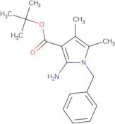 1-Benzyl-2-amino-3-tert-butoxycarbonyl-4,5-dimethylpyrrole