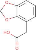 2-(1,3-Dioxaindan-4-yl)acetic acid