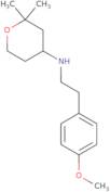 N-[2-(4-Methoxyphenyl)ethyl]-2,2-dimethyloxan-4-amine