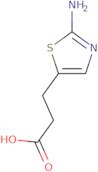 3-(2-Amino-1,3-thiazol-5-yl)propanoic acid
