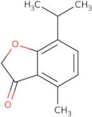 4-Methyl-7-(propan-2-yl)-2,3-dihydro-1-benzofuran-3-one