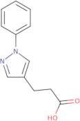 3-(1-Phenyl-1H-pyrazol-4-yl)propanoic acid
