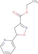 Ethyl 5-pyridin-2-yl-4,5-dihydroisoxazole-3-carboxylate