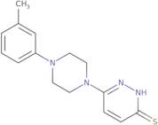 6-[4-(3-Methylphenyl)piperazin-1-yl]-2,3-dihydropyridazine-3-thione