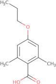 2,6-Dimethyl-4-N-propoxybenzoic acid
