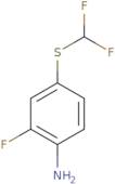 4-[(Difluoromethyl)sulfanyl]-2-fluoroaniline