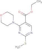 Ethyl 2-(methylsulfanyl)-4-(morpholin-4-yl)pyrimidine-5-carboxylate