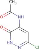 N-(3-Chloro-6-oxo-1H-pyridazin-5-yl)acetamide