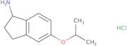 5-(Propan-2-yloxy)-2,3-dihydro-1H-inden-1-amine hydrochloride